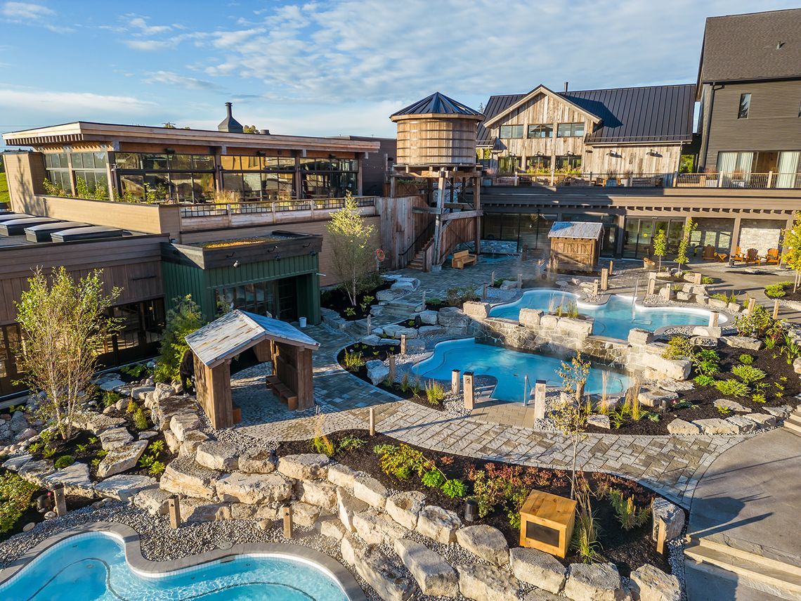 The Spa Village Largest In Ontario Therm a Spa Village