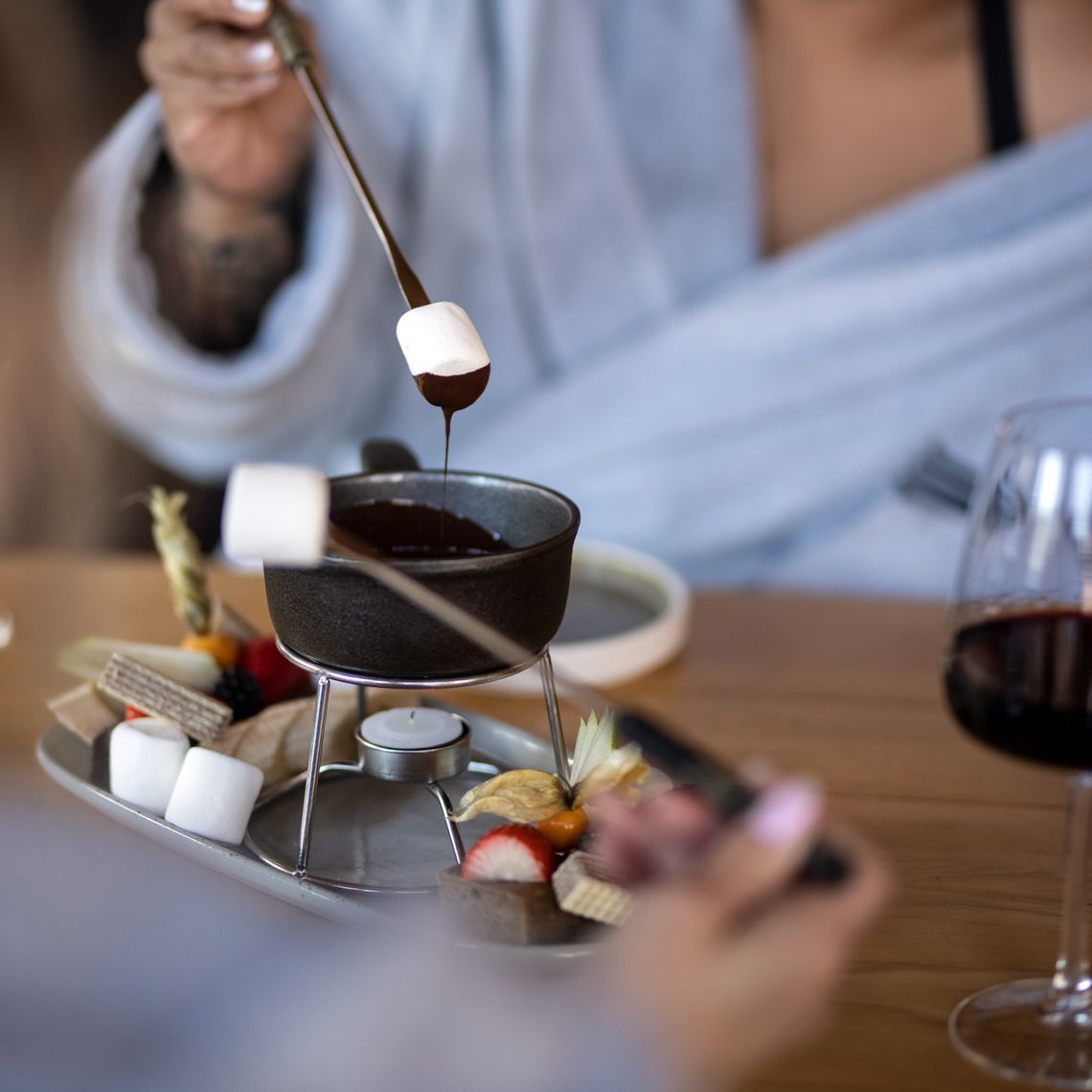 chocolate fondue