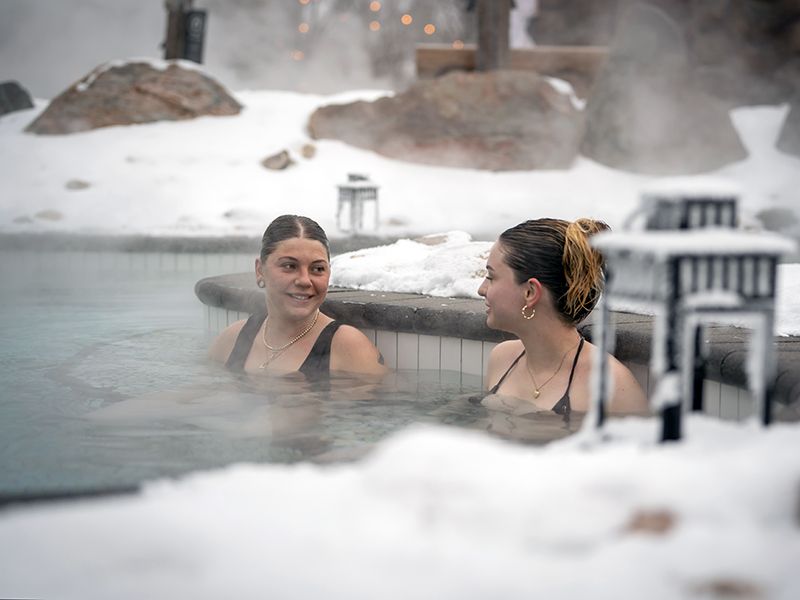 guests in a thermal bath