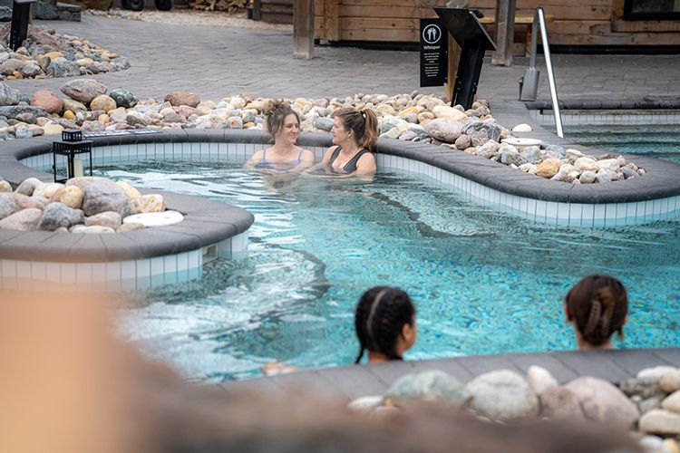 guests in a thermal bath