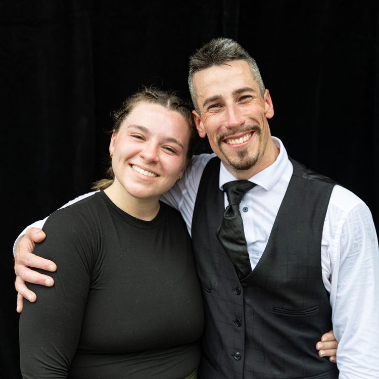 Marika Charbonneau and Stéphane Gauthier