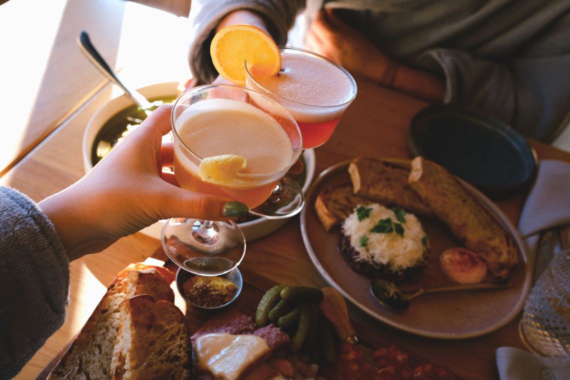 meals and drinks at Le Resto