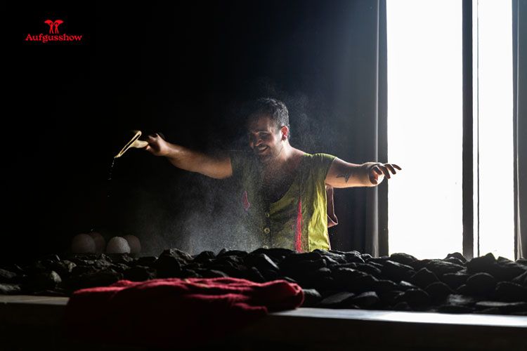 Jad's Aufgusshow 2025 performance