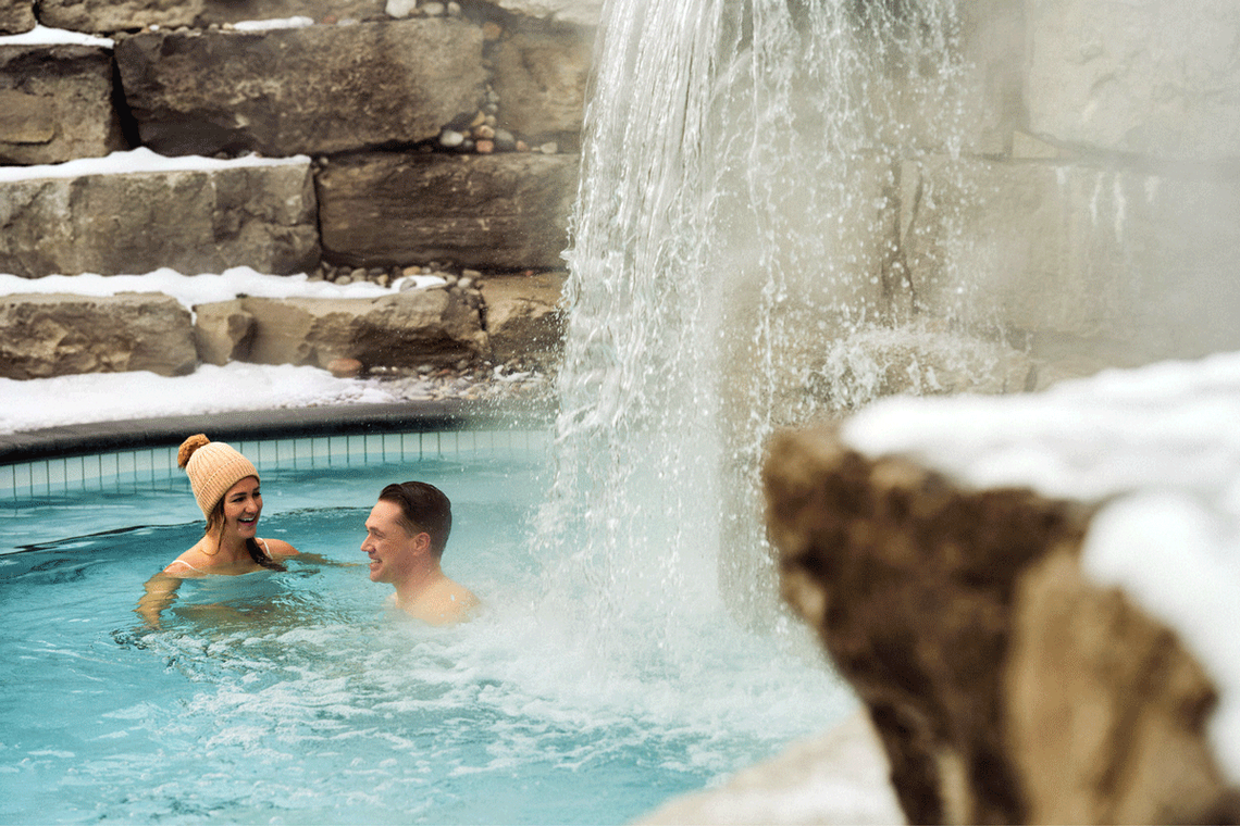 guests in a thermal bath
