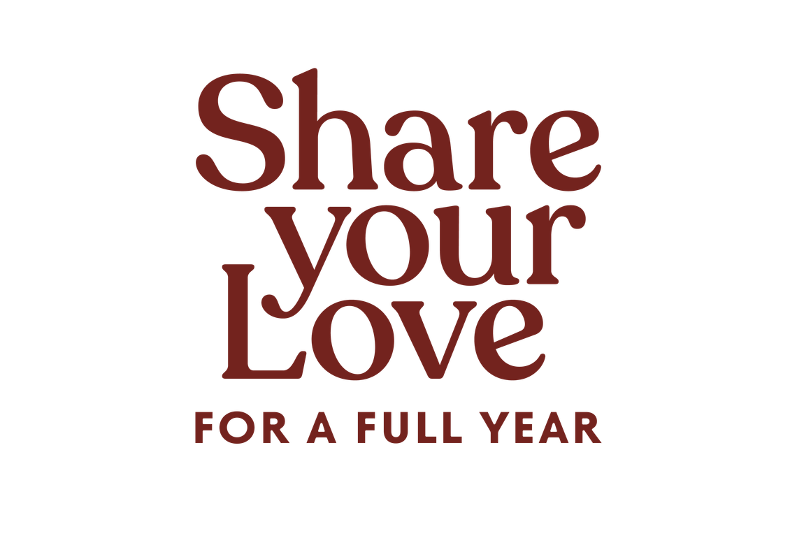 Share your Love tagline