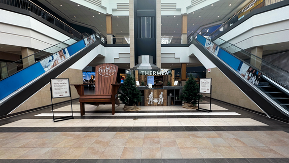 Thermea Spa Village Winnipeg kiosk