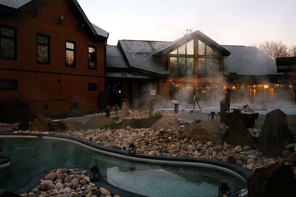 overview of Thermea Spa Village Winnipeg