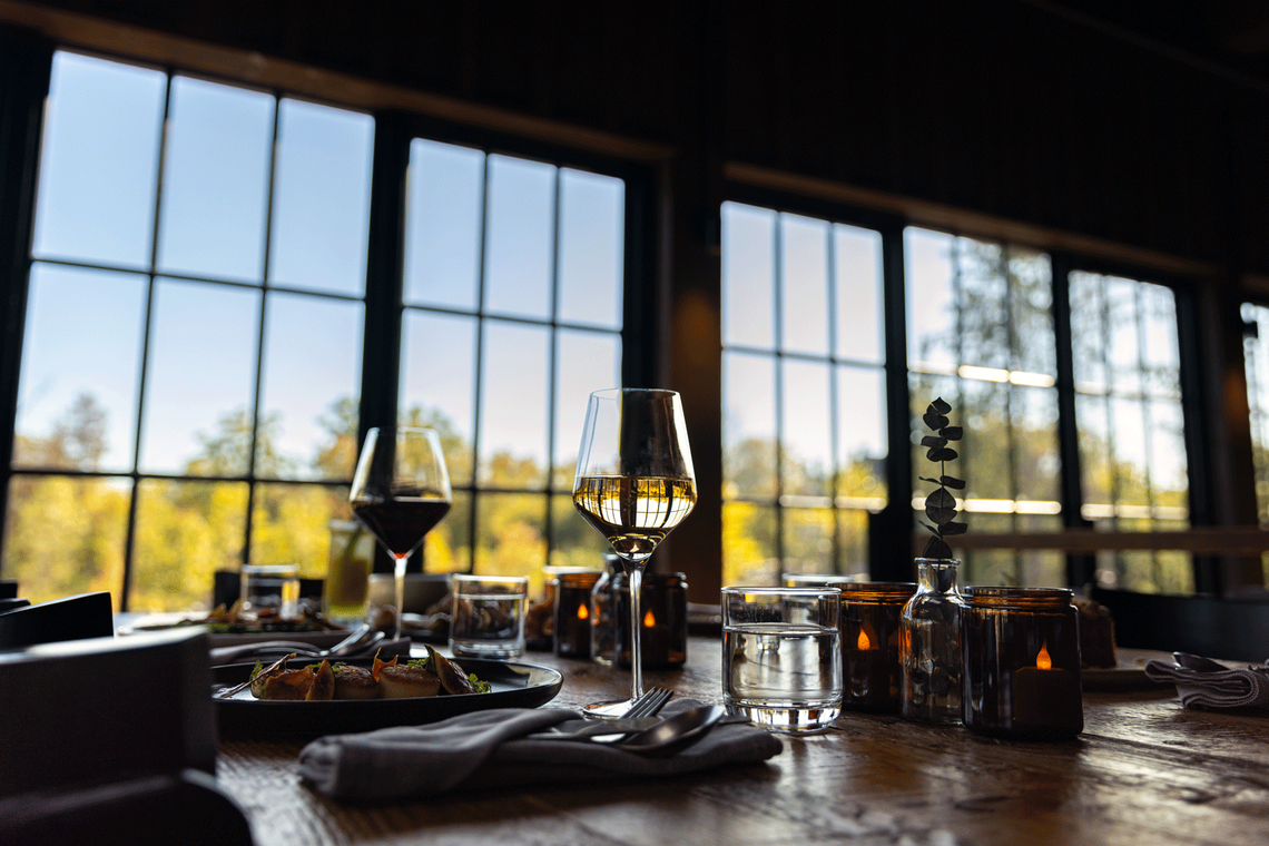 seasonnal meals at Le Resto