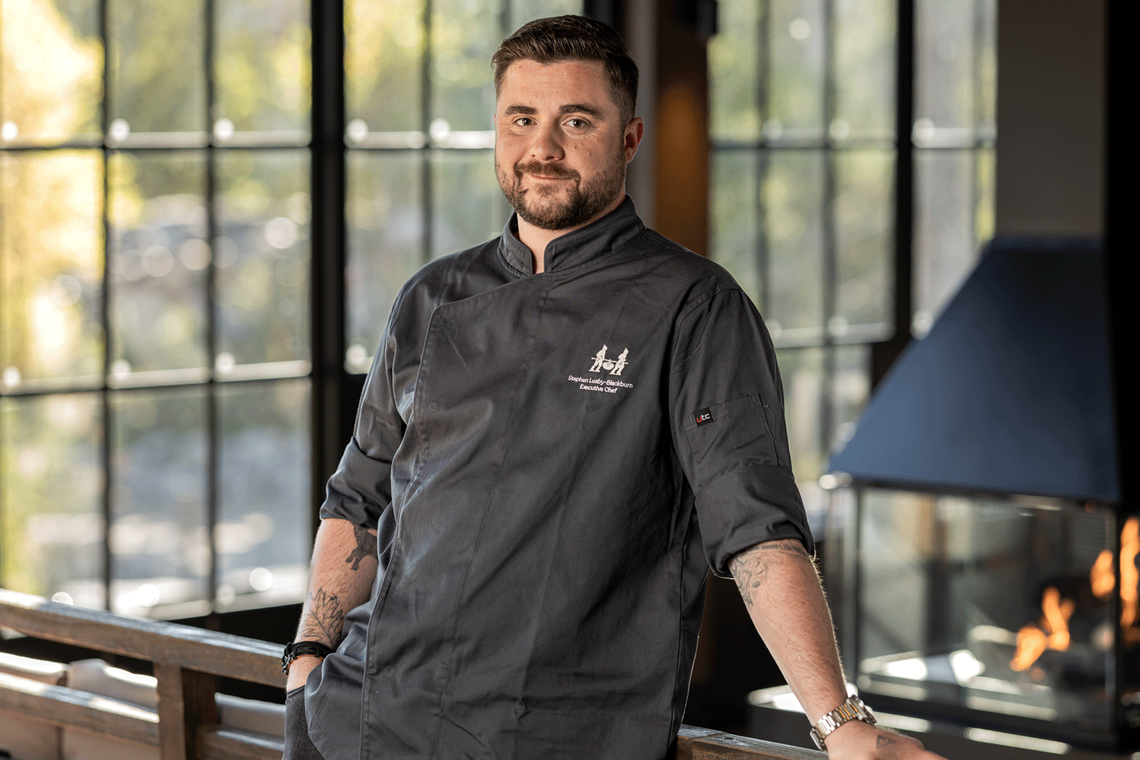 Chef Stephen Lusby-Blackburn