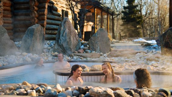 guests in a thermal bath