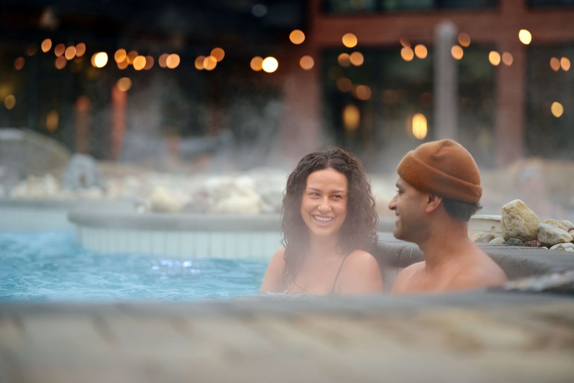 guests in a thermal bath
