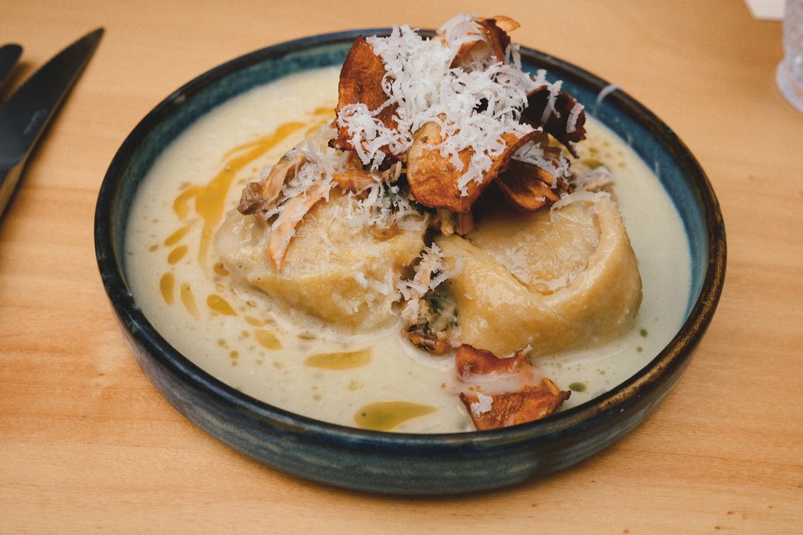PEI lobster tortellini