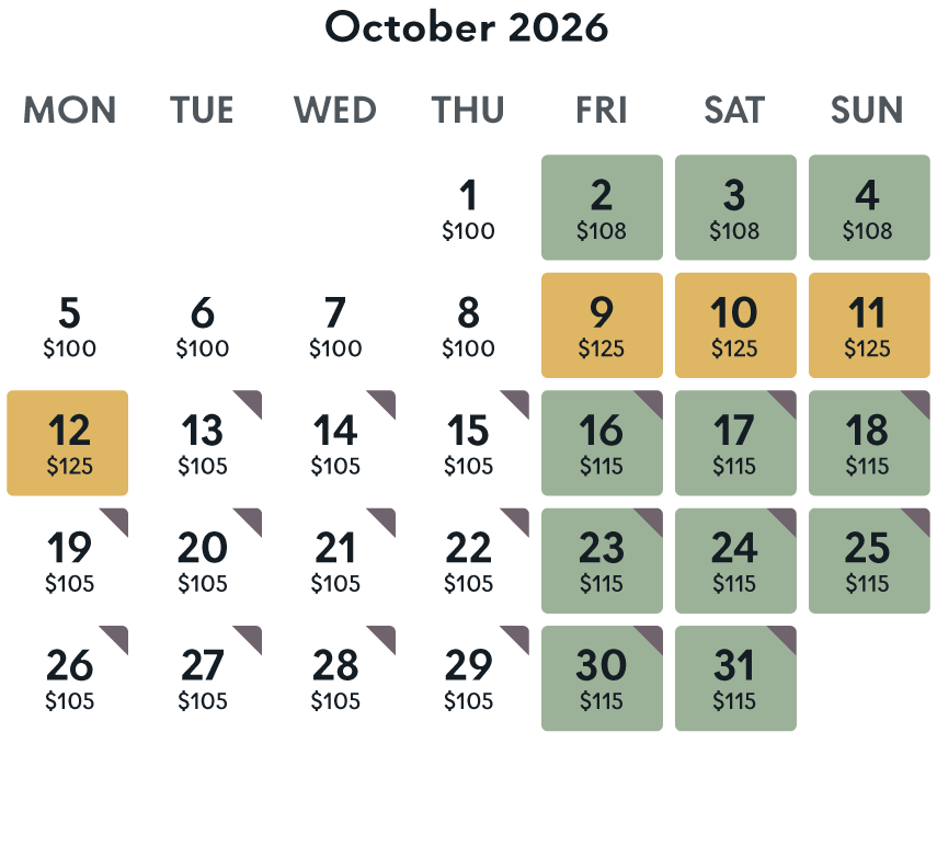 october 2026 rate calendar winnipeg