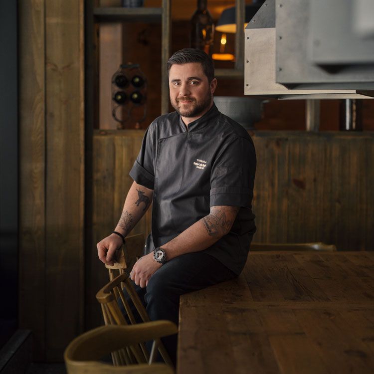 Chef Stephen Lusby-Blackburn
